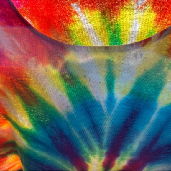 Tie Dye Sleeveless Midi Dress - Picture 3 of 3